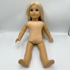 American Girl Pleasant Company Doll Blonde Hair Brown Eyes